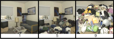 Living Room Clutter